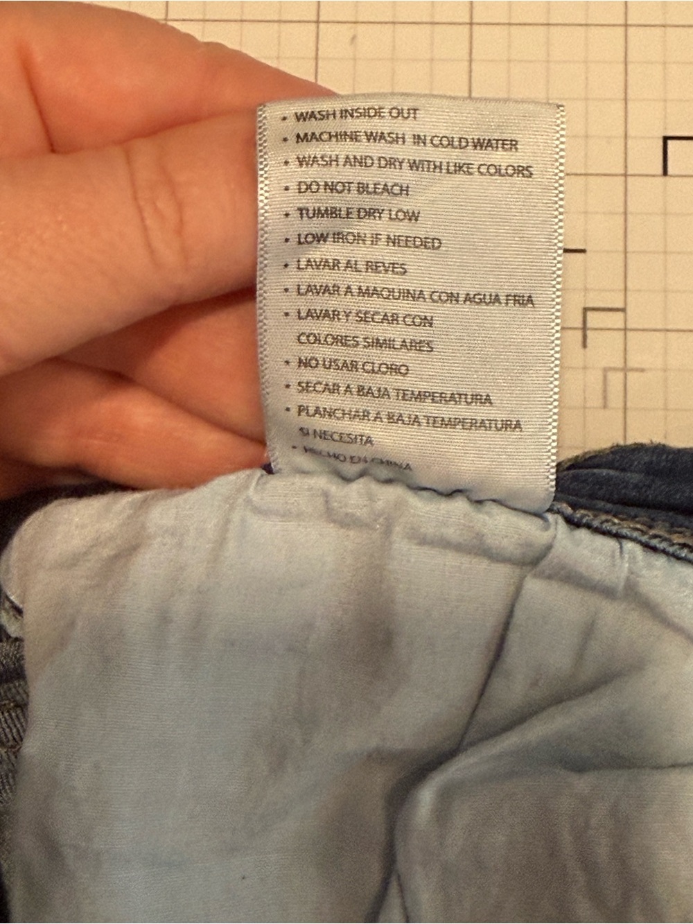KanCan Dark Blue Skinny Jeans with Distressed Detail - Picture 6 of 9
